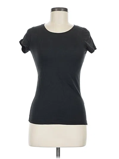 Pre-owned Brandy Melville Short Sleeve T-shirt In Black