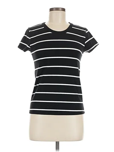 Pre-owned Brandy Melville Short Sleeve T-shirt In Black