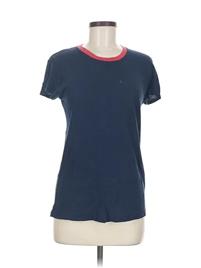 Pre-owned Brandy Melville Short Sleeve T-shirt In Blue