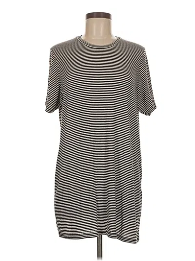 Pre-owned Brandy Melville Short Sleeve T-shirt In Gray