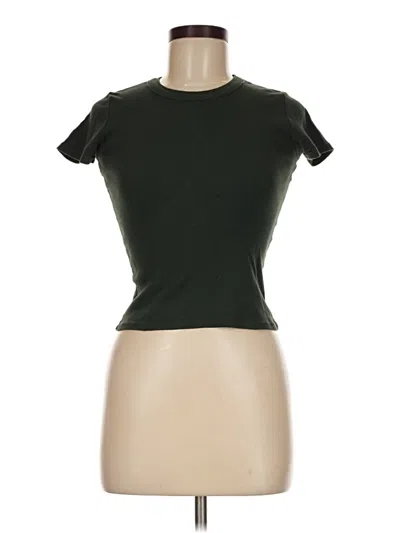 Pre-owned Brandy Melville Short Sleeve T-shirt In Green