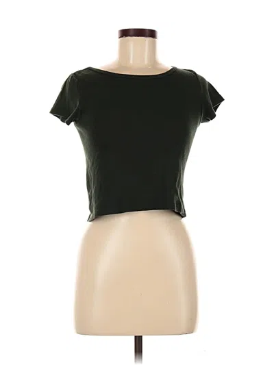Pre-owned Brandy Melville Short Sleeve T-shirt In Green
