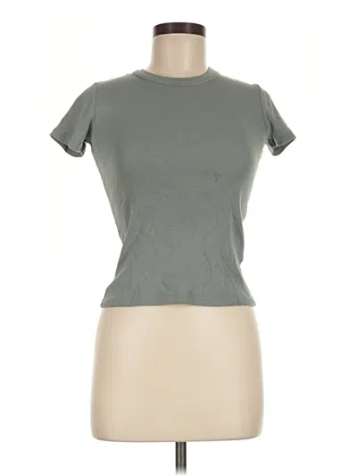 Pre-owned Brandy Melville Short Sleeve T-shirt In Green
