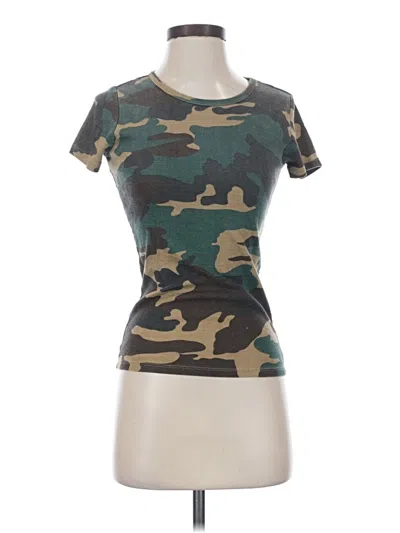 Pre-owned Brandy Melville Short Sleeve T-shirt In Green