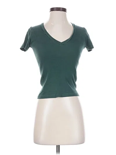 Pre-owned Brandy Melville Short Sleeve T-shirt In Green