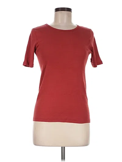 Pre-owned Brandy Melville Short Sleeve T-shirt In Red