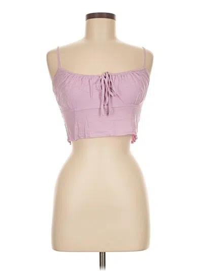 Pre-owned Brandy Melville Sleeveless Blouse In Pink