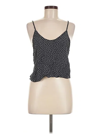Pre-owned Brandy Melville Sleeveless Top Black Sweetheart Neckline Tops