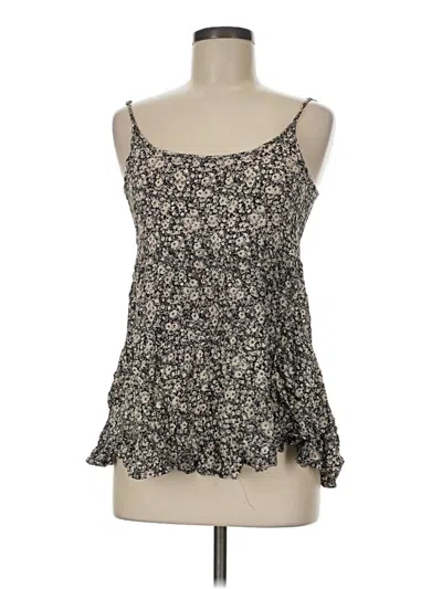 Pre-owned Brandy Melville Sleeveless Top Black Sweetheart Neckline Tops
