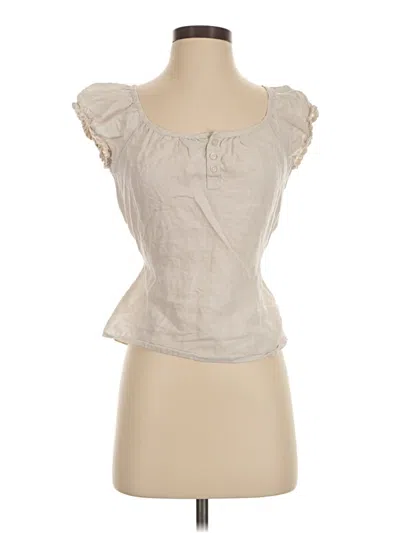 Pre-owned Brandy Melville Sleeveless T-shirt In Ivory