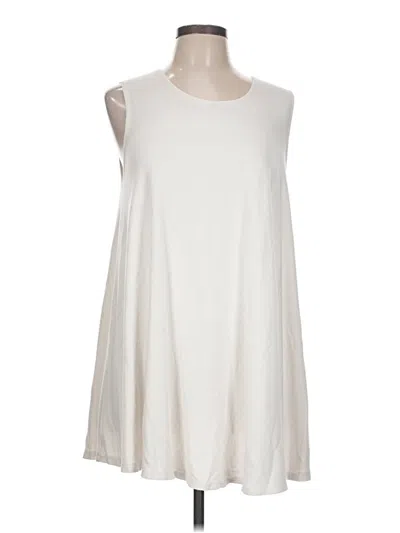 Pre-owned Brandy Melville Sleeveless T-shirt In White