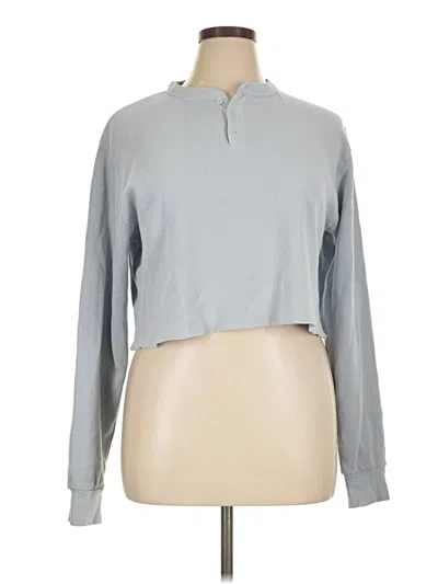 Pre-owned Brandy Melville Sweatshirt In Gray