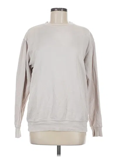 Pre-owned Brandy Melville Sweatshirt In Silver