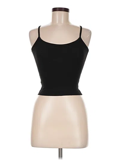 Pre-owned Brandy Melville Tank Top Black Strapless Neckline Tops