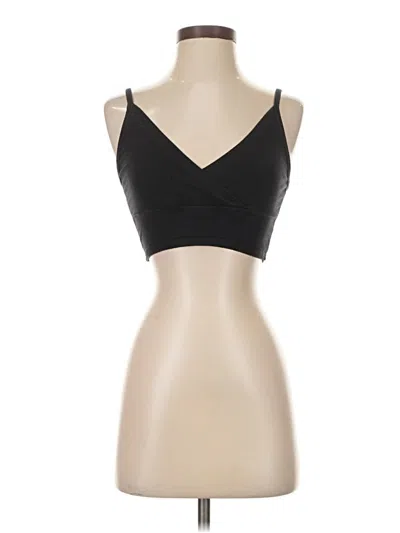 Pre-owned Brandy Melville Tank Top Black Strapless Neckline Tops