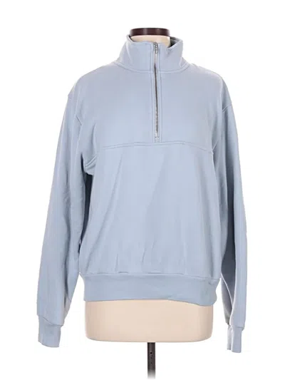 Pre-owned Brandy Melville Track Jacket In Blue