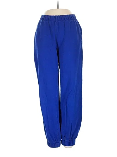 Pre-owned Brandy Melville Track Pants In Blue