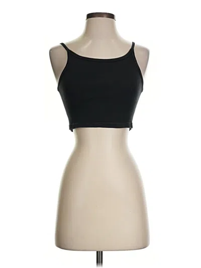 Pre-owned Brandy Melville Tube Top Black Strapless Neckline Tops