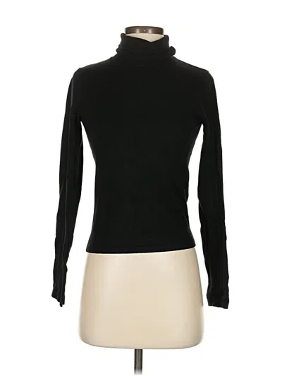 Pre-owned Brandy Melville Turtleneck Sweater In Black