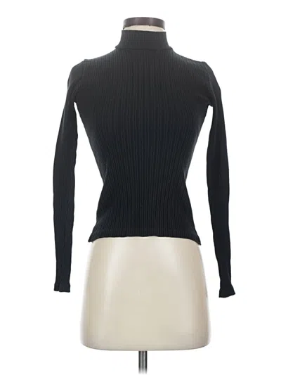 Pre-owned Brandy Melville Turtleneck Sweater In Black