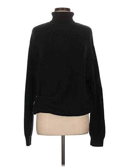 Pre-owned Brandy Melville Turtleneck Sweater In Black