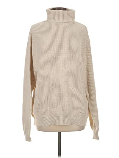 Pre-owned Brandy Melville Turtleneck Sweater In Brown