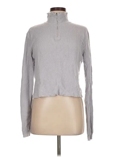 Pre-owned Brandy Melville Turtleneck Sweater In Gray