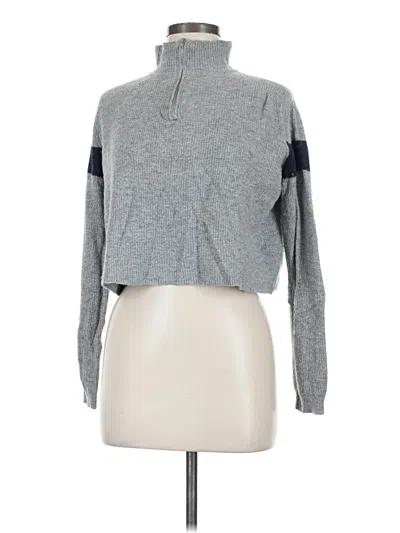 Pre-owned Brandy Melville Turtleneck Sweater In Gray
