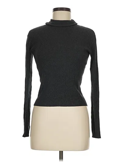 Pre-owned Brandy Melville Turtleneck Sweater In Gray