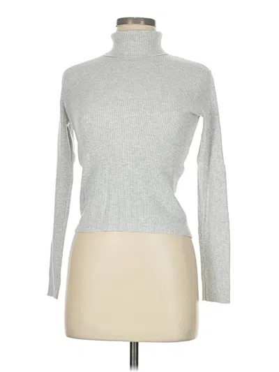 Pre-owned Brandy Melville Turtleneck Sweater In Silver