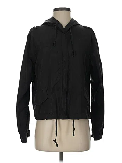 Pre-owned Brandy Melville Windbreaker Jacket In Black