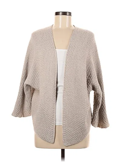 Pre-owned Brandy Melville Wool Cardigan Sweater In Brown