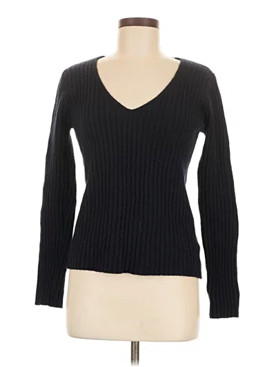 Pre-owned Brandy Melville Wool Pullover Sweater In Black