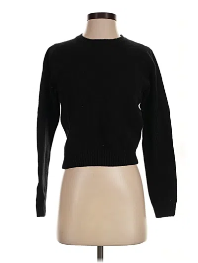 Pre-owned Brandy Melville Wool Pullover Sweater In Black