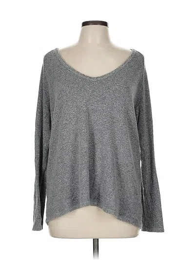 Pre-owned Brandy Melville Wool Pullover Sweater In Gray