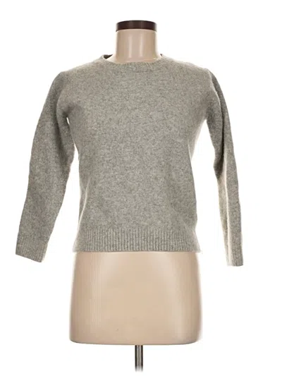 Pre-owned Brandy Melville Wool Pullover Sweater In Gray