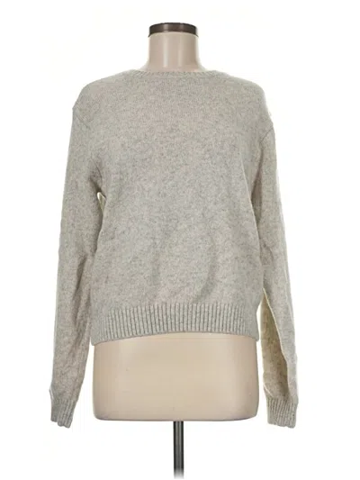 Pre-owned Brandy Melville Wool Pullover Sweater In Gray