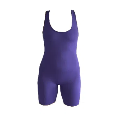 Brasini Swimwear Women's Pink / Purple Lenox Onesie - Purple In Pink/purple