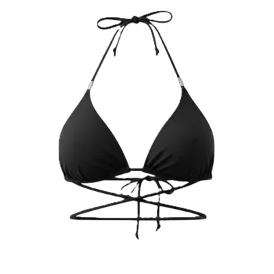 Brasini Swimwear Women's Soninha Convertible Bikini Top - Black