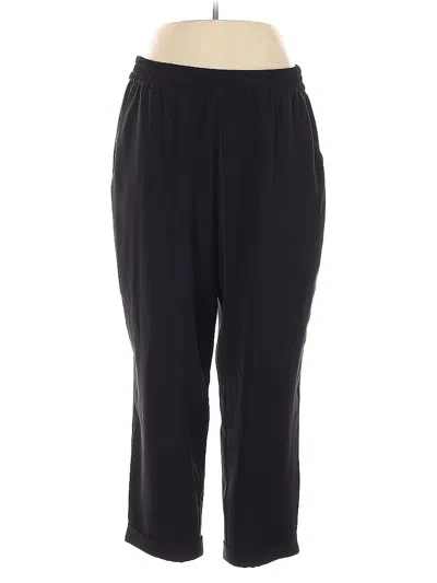 Pre-owned Brass Active Pants In Black