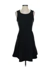 Brass Casual Dress In Black