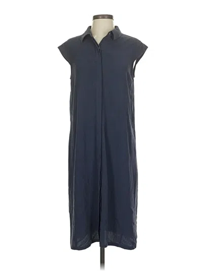 Pre-owned Brass Casual Dress In Blue