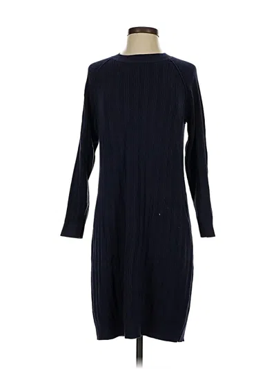 Pre-owned Brass Casual Dress In Blue