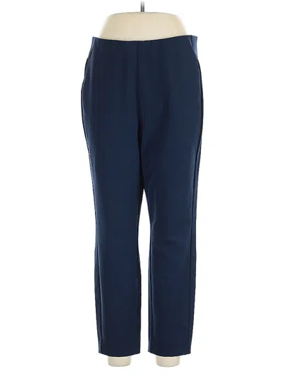 Pre-owned Brass Casual Pants In Blue