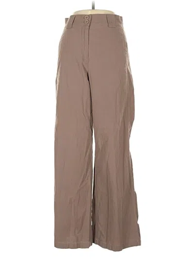 Pre-owned Brass Casual Pants In Brown