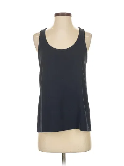 Pre-owned Brass Tank Top Black Halter Neckline Tops
