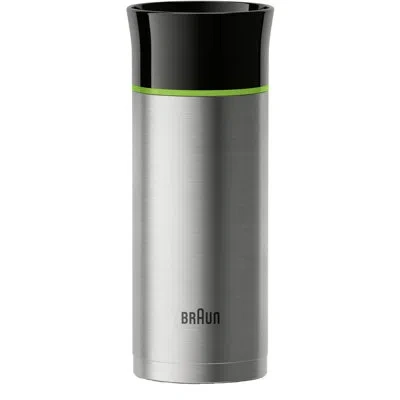 Braun 11 oz Stainless Steel Travel Mug In Silver
