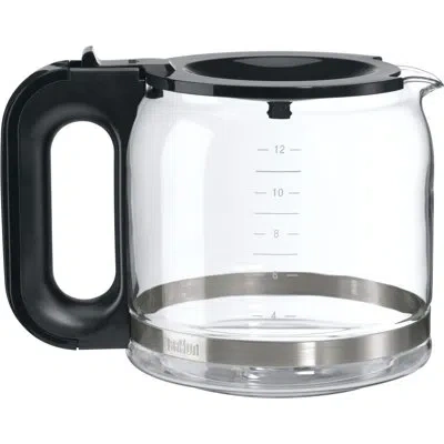 Braun 12 Cup Glass Flavor Carafe For Brewsense Drip Coffee Maker In Silver