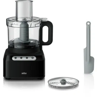 Braun 8 Cup Food Processor In Black