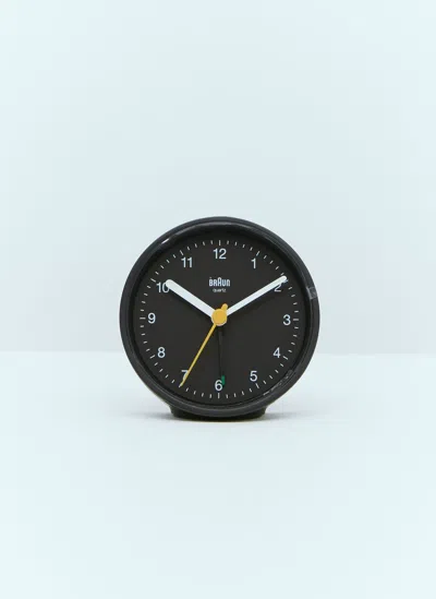 Braun Bc12 Classic Analogue Alarm Clock In Black
